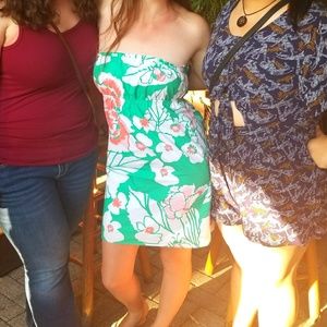 Lilly Pulitzer Strapless Dress